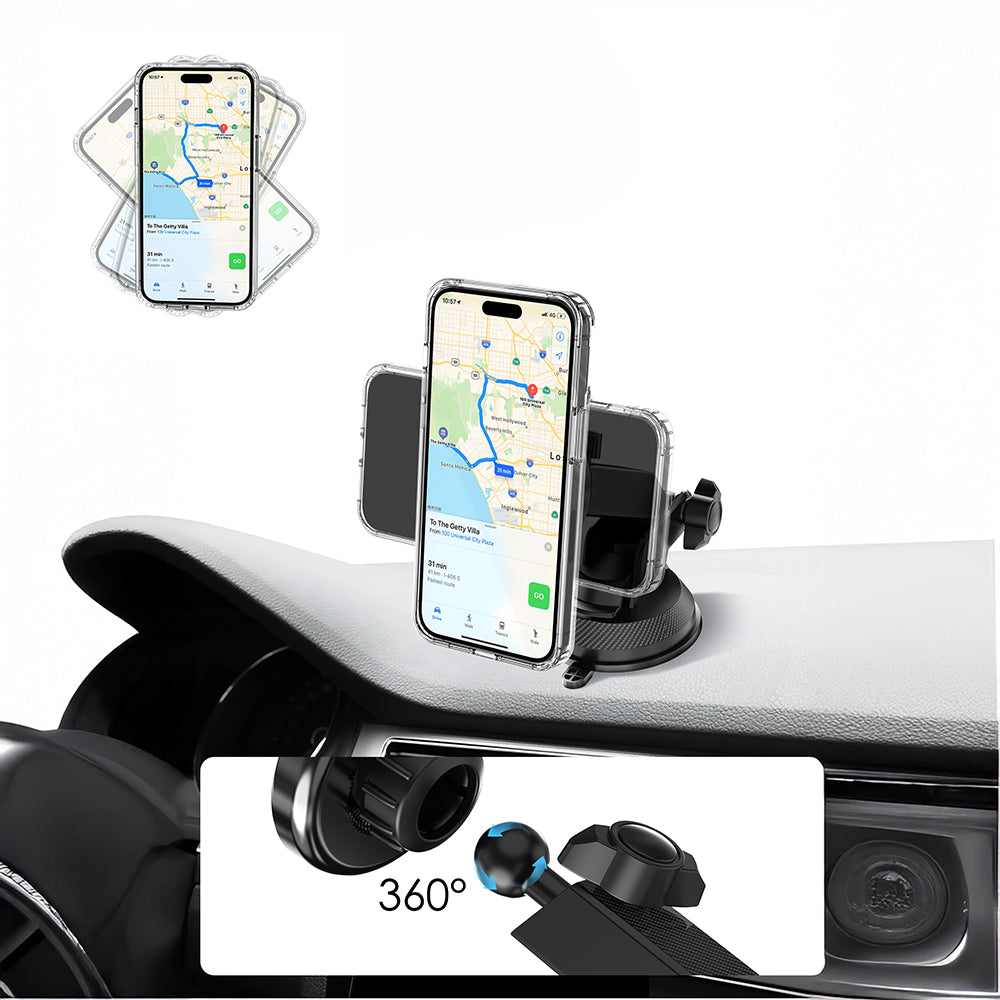 Lenyes CR184 360 Derece Dönebilen Teleskopik Vantuzlu Araç Telefon Tutucu Lenyes CR184 360 Derece Dönebilen Teleskopik Vantuzlu Araç Telefon Tutucu